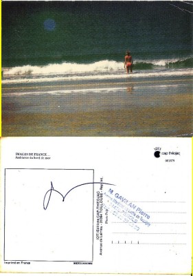 Ilustrata Franta - Plaja foto