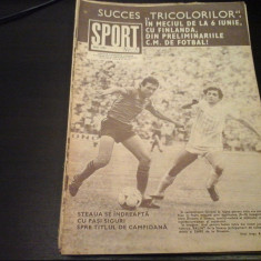Revista Sport - Nr. 5, mai 1985, 23 pag