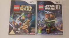 LOT 2 jocuri - LEGO - Star Wars - Nintendo Wii [Second hand] foto