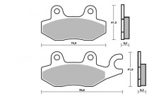 Placute Frana Scuter Kymko Honda Italjet Keeway Ceramica NOI foto