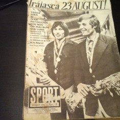 Revista Sport - Nr. 8, august 1978, 21 pag