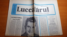 ziarul luceafarul 28 noiembrie 1981-cuvantarea lui ceausescu foto