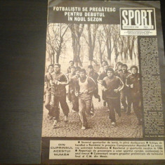 Revista Sport - Nr. 1, ianuarie 1986, 23 pag