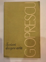 G. Oprescu, Scrieri despre arta foto