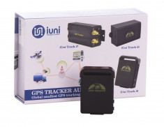 GPS Tracker Auto iUni Track i6, Localizare si urmarire GPS, cu magnet si carcasa rezistenta la apa foto