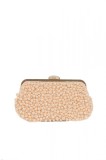 Geanta de ocazie roz perlat Promesse PR0363Champagne - Bagsy