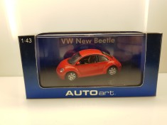 Macheta VW New Beetle AutoArt 1/43 foto