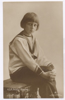 4260 - SCOUT, Prince NICOLAE, Cercetas, Regale, Royalty - old postcard - unused foto