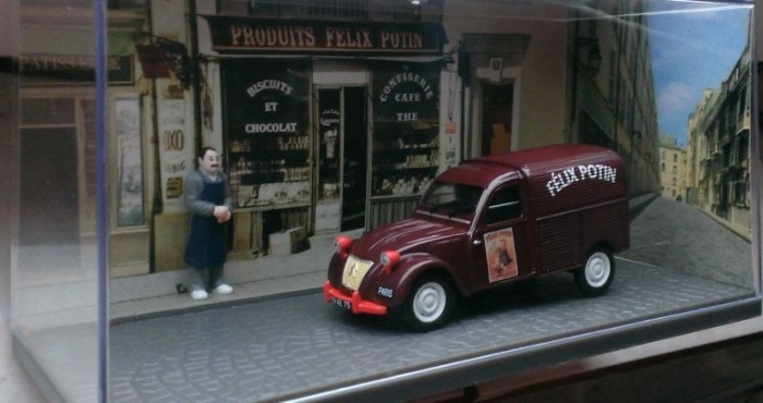 Macheta Citroen 2 CV Dubita - Atlas 1/43