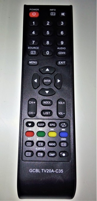 Telecomanda LCD SENCOR SLE2057M4 SLE3215M4 SLE32F16M4 AKAI LT2801AD LT3220AD