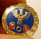 I.298 INSIGNA PIN SINDICATE AUSTRIA G&Ouml;D Gewerkschaft &Ouml;ffentlicher Dienst 50 ANI, Europa