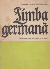 Limba germana. Manual pentru clasa a XI-a (anul VII de studiu) foto