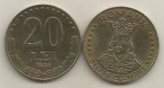 ROMANIA 20 LEI 1995 [1] VF , livrare in cartonas foto