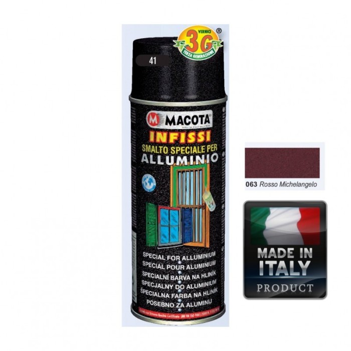 Spray Vopsea Pt. Aluminu Rosu Macota 400ml. Spray Vopsea Pt. Aluminu Rosu Macota 400ml.
