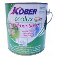 Vopsea colorata MARO pe baza de apa Kober ecolux interior exterior 2.5l foto