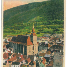 212 - BRASOV, Panorama, Romania - old postcard - unused - 1931