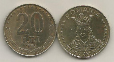 ROMANIA 20 LEI 1995 [3] livrare in cartonas foto