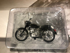 Macheta Motocicleta JUNAK M10 1960-65 - Polonia scara 1:24 foto