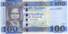 Sudan 100 pounds 2017 UNC foto