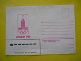 HOPCT PLIC S 587 RUSIA OLIMPIADA MOSCOVA 1980