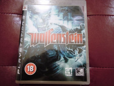 Joc Wolfenstein, PS3, original, alte sute de jocuri! foto