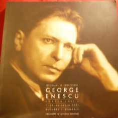 Album Program- Festivalul International George Enescu -aXVIa Ed. 2003