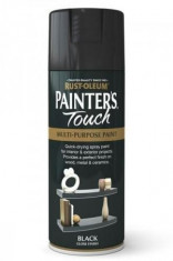 Vopsea Spray Painter?s Touch Gloss Black 400ml foto