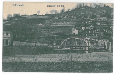 4251 - CLUJ, Bridge, Romania - old postcard - used - 1926 foto