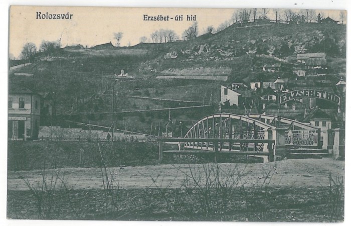 4251 - CLUJ, Bridge, Romania - old postcard - used - 1926