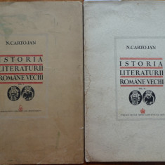 Cartojan, Istoria literaturii romane vechi , 2 vol. ,1940-42 , 3 cromolitografii