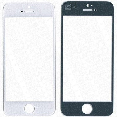 Ecran iPhone 4 nou / sticla originala / alb sau negru / promotie 5 bucati foto
