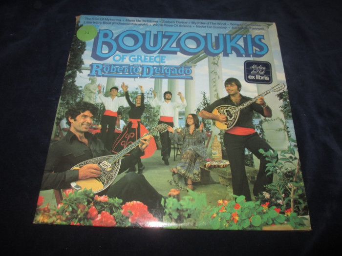 Roberto Delgado - The Bouzoukis Of Greece _ dublu vinyl,2 x LP_Polydor (Franta)