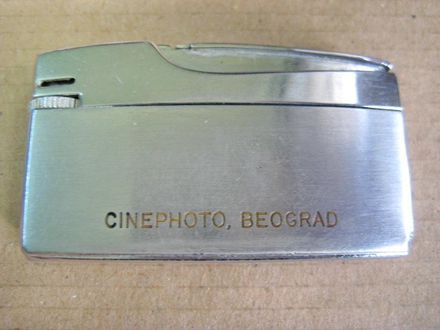 Bricheta CinePhoto Beograd Rubicon Martin gas lighter.