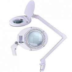 LAMPA CU LUPA 5 DIOPTRII 80 LED-URI PENTRU COSMETICA foto