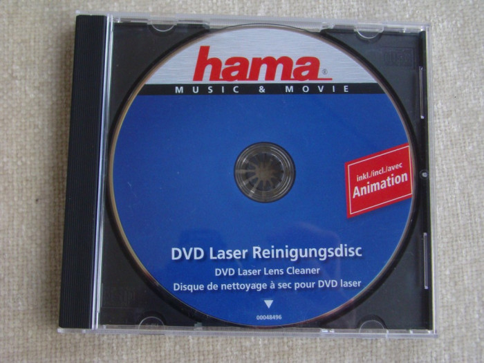 Compact Disc Stergere Lentila Laser - HAMA