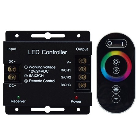 CONTROLLER BANDA LED RGB CU TOUCH | arhiva Okazii.ro