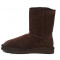 Cizme Piele Tip UGG Ciocolatii Model Scurt