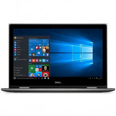 Laptop Dell Inspiron 5379 , 13.3 inch FullHD IPS Touch , Intel Core I7-8550u , 8 GB DDR4 , 256 GB SSD , Intel UHD 620 , Windows 10 Pro , Gri foto