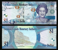 Cayman Islands 2010(2017) - 1 dollar UNC foto