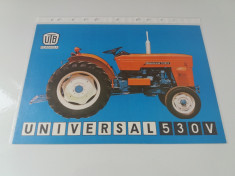 Brosura tractor UTB UNIVERSAL 530 V, an 1979 foto