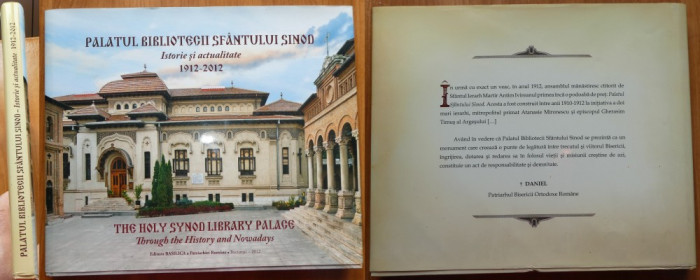Album Palatul Bibliotecii Sfantului Sinod ; Istorie si actualitate , 1912 - 2012