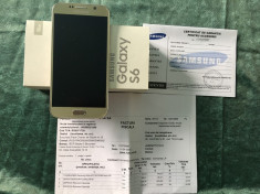 Samsung S6 G920F Gold garantie VDF 11.04.2018 foto