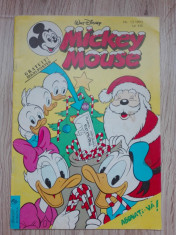 Revista benzi desenate Mickey Mouse, nr 12/1993, editura Egmont foto