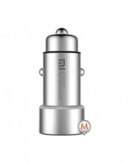 Xiaomi Mi Car Charger CZCDQ01ZM Argintiu foto