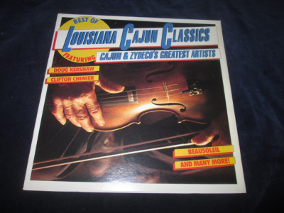 various - Best Of Louisiana Cajun Classics _ vinyl,LP _ Mardi Gras Records (SUA) foto