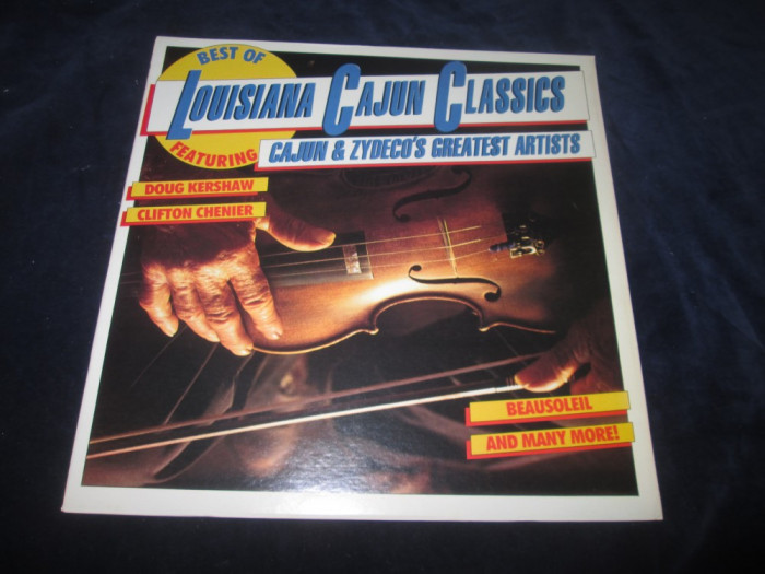 various - Best Of Louisiana Cajun Classics _ vinyl,LP _ Mardi Gras Records (SUA)