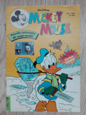 Revista benzi desenate Mickey Mouse, nr 1/1996, editura Egmont foto