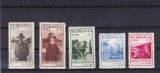 ROMANIA 1931 LP 93 EXPOZITIA CERCETASEASCA SERIE CU SARNIERA, Nestampilat