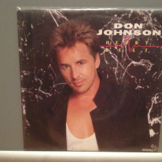 DON JOHNSON- HEART BEAT/CAN'T TAKE...(1986/EPIC/RFG) - Vinil Single pe '7/NM