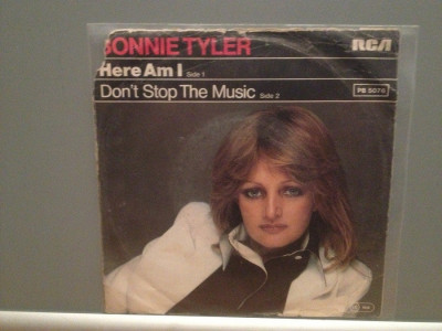 BONNIE TYLER - HERE AM I/DON&amp;#039;T STOP THE MUSIC (1978/RCA/RFG) - Vinil Single &amp;#039;7 foto